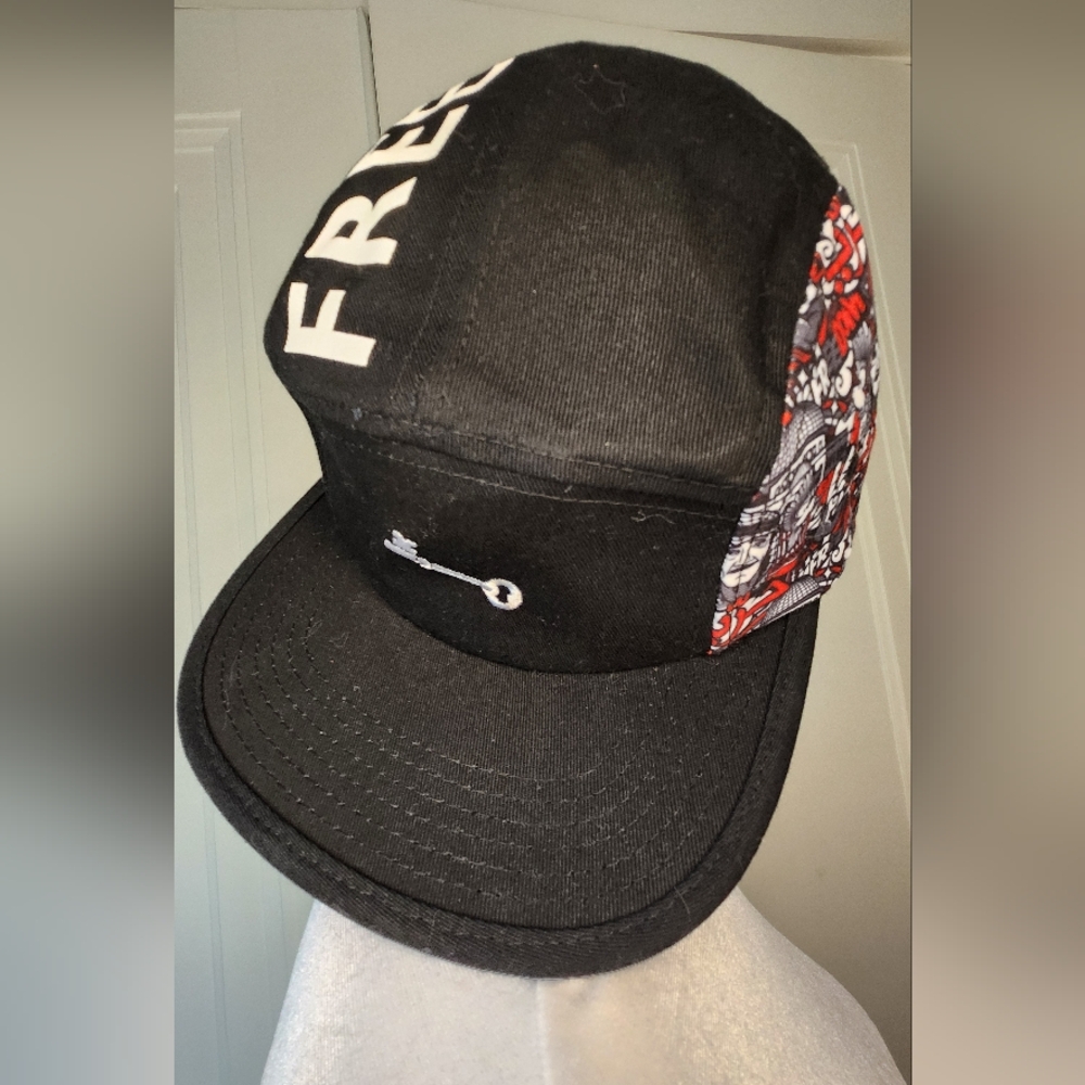 Pali Roots Freedom Hat Cap Reviving Palestinian Roots Palestine Black Red - Picture 9 of 10